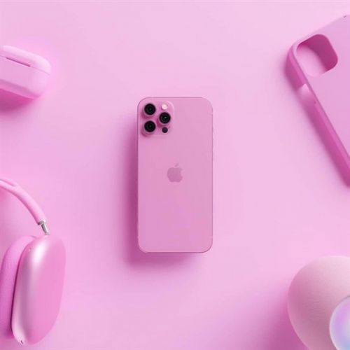 iPhone 13系列粉色版渲染图曝光 通体采用粉色打造更具少女心