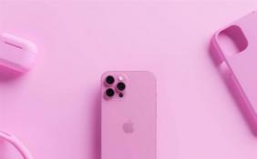 iPhone 13系列粉色版渲染图曝光 通体采用粉色打造更具少女心