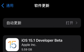 苹果发布iOS 15.1测试版 主要是修复一些系统Bug