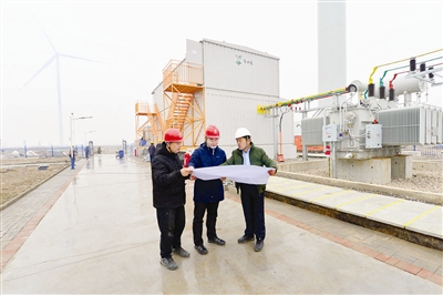 “碳”减排9800吨！天津滨海新区首个即将并网发电的分散式风力发电项目