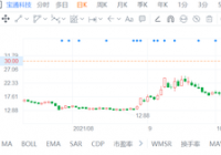 宝通科技(300031.SZ)股价高位震荡 盘中最大涨幅逾8%