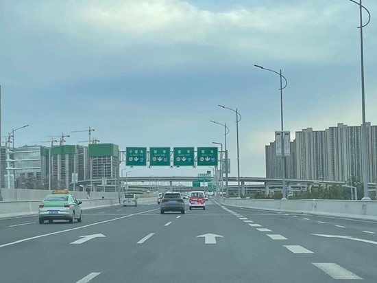 沪杭甬高速公路改建工程全线贯通 设计最高时速为150km/h 