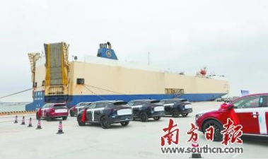 深汕小漠国际物流港前瞻部署 打通汽车滚装出口业务